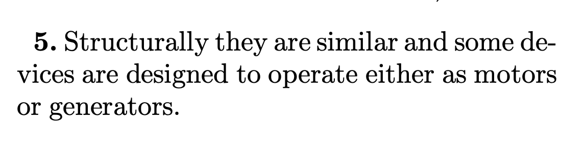 What Is The Primary Difference Between An Electric Motor And An Electric Generator 1 Structurally They Are Similar But 2