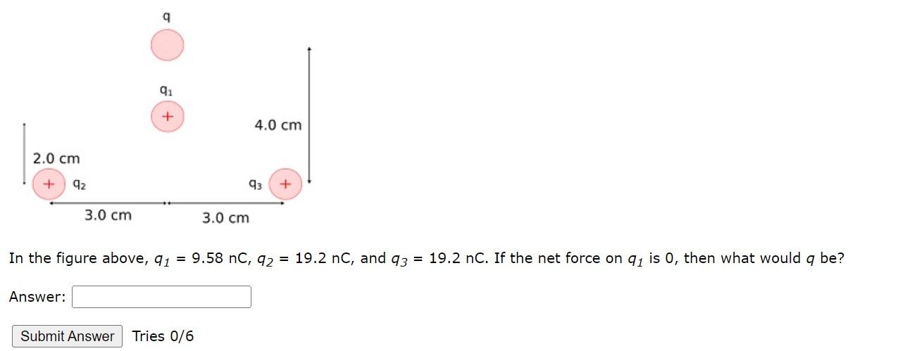 2 0 Cm 92 3 0 Cm Answer Q 91 Submit Answer Tries 0 6 4 0 Cm 93 3 0 Cm In The Figure Above Q1 9 58 Nc Q2 19 1