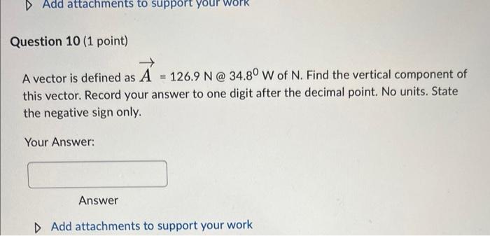 Question 8 1 Point What Will The Final Answer When We Consider Expressing The Final Answer To The Correct Number Of Si 3