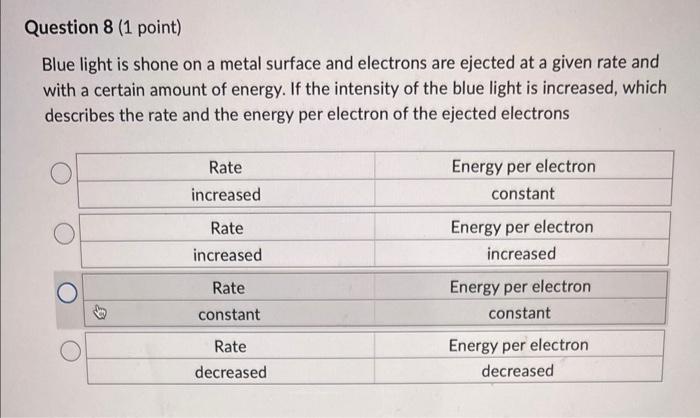 Question 6 1 Point Three Situations Involving A Particle Moving Through An External Field 1 An Alpha Particle Travell 3