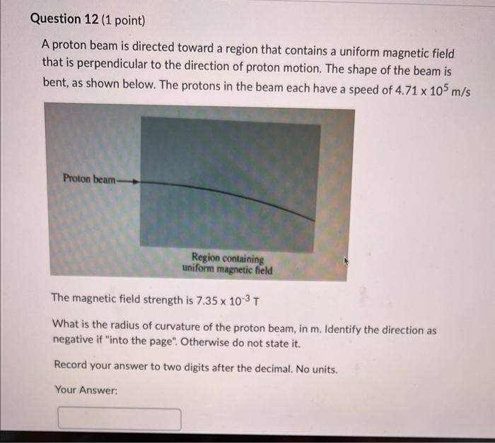 Question 6 1 Point Three Situations Involving A Particle Moving Through An External Field 1 An Alpha Particle Travell 7