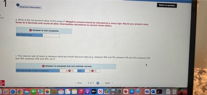 2 The Company Is Considering A Project Involving The Purchase Of New Equipment Change The Data Area Of Your Worksheet T 2