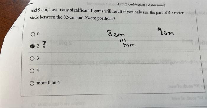 O All Constants Of Proportionality Will Be Correct Question 4 2 Pts Assume When Using A Meter Stick Measuring Can Be Do 2