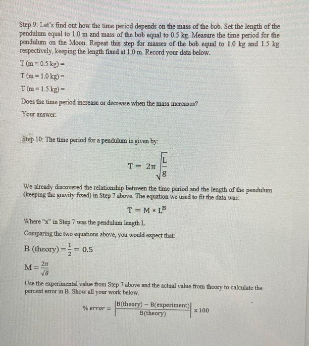Name Open The Simulation Https Phet Colorado Edu Sims Html Pendulum Lab Latest Pendulum Lab En Html Click On The In 4