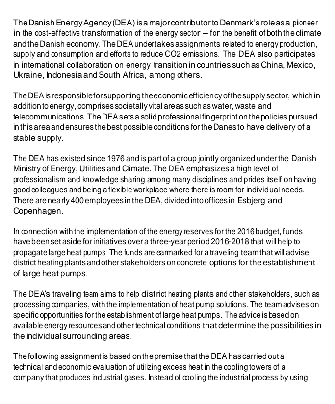 The Danish Energy Agency Dea Is A Major Contributor To Denmark S Role As A Pioneer In The Cost Effective Transformatio 1