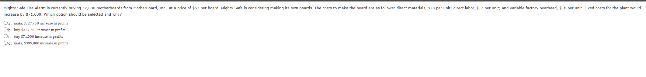 Mighty Safe Fire Alarm Is Currently Buying 57 000 Motherboards From Motherboard Inc At A Price Of 63 Per Board Migh 1