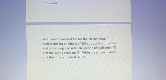 Introduction Hooke S Law F Kax Where F Is The Restoring Force K Is The Spring Constant And Ax Is The Displacement Hig 6