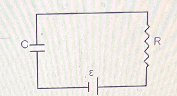 14 Problem 7 An Uncharged Capacitor With C 66 Uf And A Resistor With R 55 Q Are Connected In Series With A Batte 2
