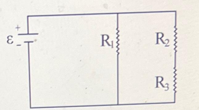 14 Problem 6 In The Circuit Pictured The Resistors Have Values Of R 140 Q R 81 Q And R3 199 Q And The Batt 2