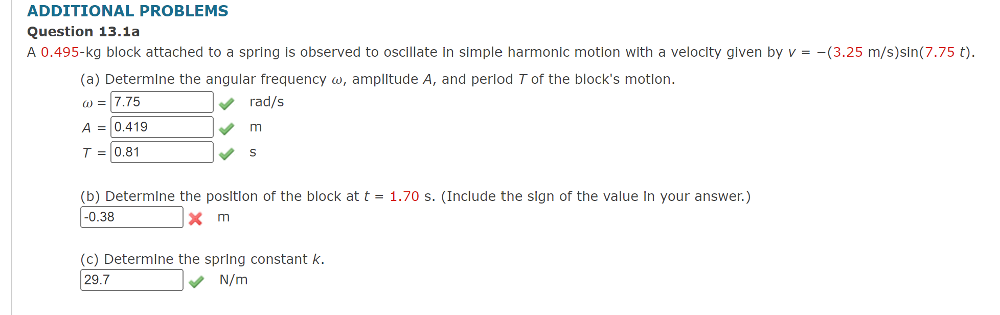 I Do Not Need Help Answering The Other Parts I Am Trying To Understand Why Everyone On Chegg Is Getting Something That 1