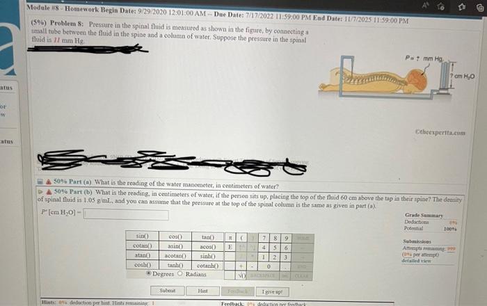 Atus Or Catus Module 8 Homework Begin Date 9 29 2020 12 01 00 Am Due Date 7 17 2022 11 59 00 Pm End Date 11 7 2025 1 1