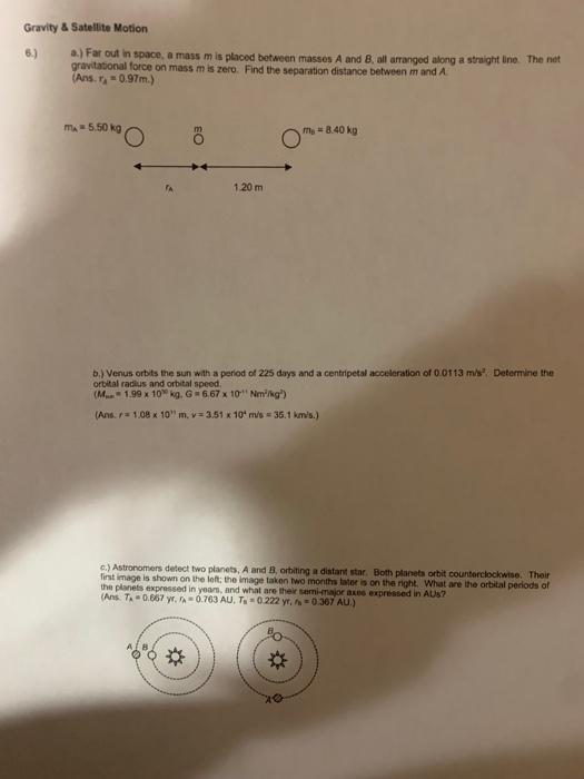 I Am Given The Answers Just Need Help With The Equations 2