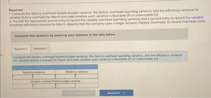 0 Required Information The Following Information Applies To The Questions Displayed Below The Platter Valley Factory O 2