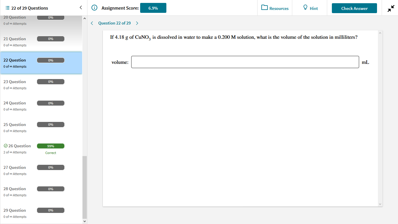 22 Of 29 Questions 20 Question 0 Of Attempts 21 Question 0 Of Attempts 22 Question 0 Of Attempts 23 Question 0 Of 1