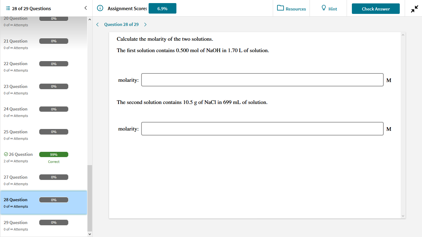 28 Of 29 Questions 20 Question 0 Of Attempts 21 Question 0 Of Attempts 22 Question 0 Of Attempts 23 Question 0 Of 1