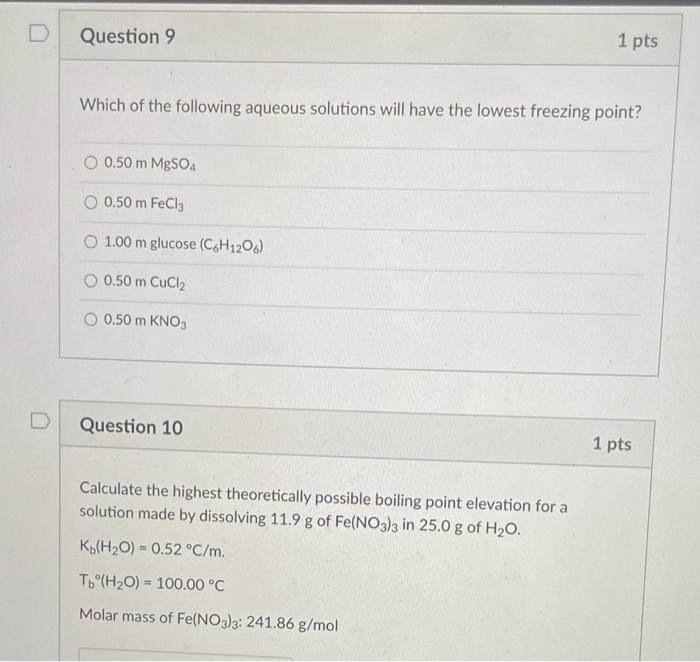 What Is The Mole Fraction Of Methanol Ch3oh Molar Mass 32 04 G Mol In A 8 697 Mol Kg Solution Of Methanol In Water 2