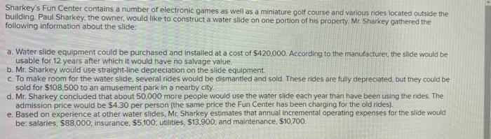 Sharkey S Fun Center Contains A Number Of Electronic Games As Well As A Miniature Golf Course And Various Rides Located 1
