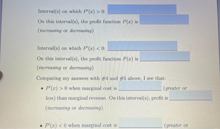 11 Recall That If F X 0 On An Interval I Then F X Increases On The Interval I Similarly If F X 0 On An Inter 2