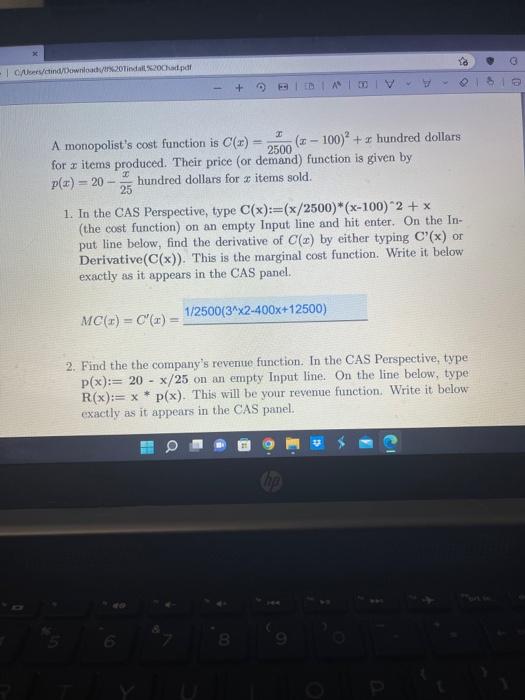 11 Recall That If F X 0 On An Interval I Then F X Increases On The Interval I Similarly If F X 0 On An Inter 6