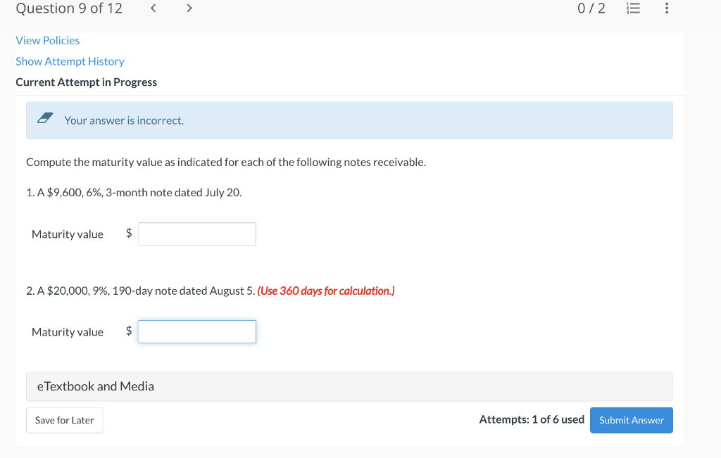 Please Help Accounting Homework Last Attempt Left Thank You So So Much 1