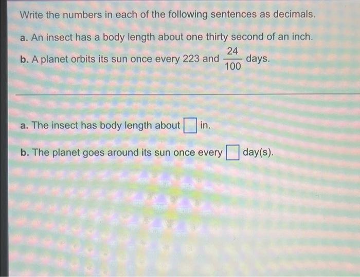 Use The Formula For The Sum Of An Infinite Geometric Series To Find A Rational Number In The Form Decimals A 0 45 B 3 4