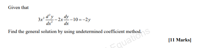 Ordinary Differential Equations Question Please Please Answer It In Clear Handwriting Thank You 1