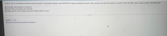 The Population Of Nilam Doubles In Size Every 6 Yr In 1986 Its Population Was 20 000 A Find An Exponential Function 2