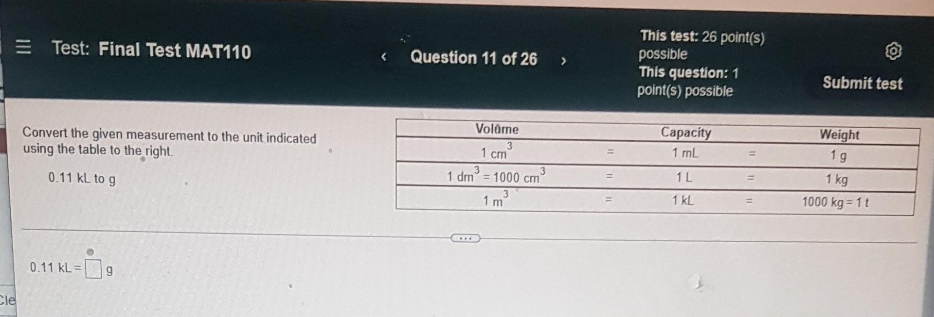 Le W Test Final Test Mat110 A Use The Formulas Developed In This Section To Find The Area Of The Figure Simplify Yo 2
