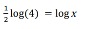 Solve The Following Equations Using Logarithmic And Exponential Laws 1