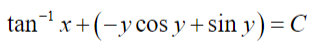 Solve The First Order Differential Equation Please Explain Each Step The Answer Is Please Explain How To Arrive At Tha 2