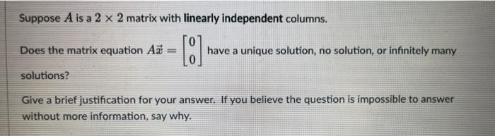 Suppose 2 And Vg Are Non Zero Vectors In R 3 Space We Know The Set U U3 Is Linearly Dependent Which Of Th 2