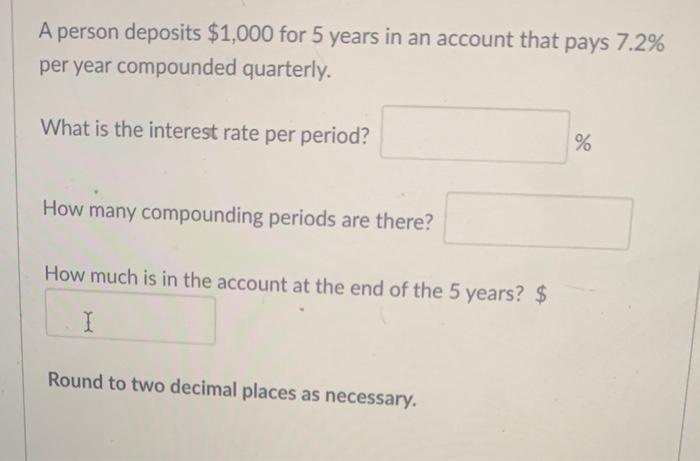 On The Day Of Their Grandchild S Birth The Grandparents Invest 10 000 In A Fund That Earns 4 5 Interest Compounded An 4
