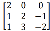 Subject Linear Algebra B Determine A 15 Using The Diagonalization In Problem B Instructions Determine The Eigenva 1