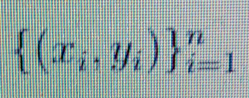 Use 4 Significant Figures It Is Known That A Certain Set Of Points Follows A Behavior Similar To The Function If After L 1