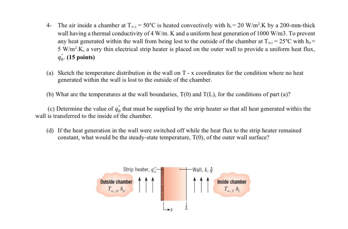 Heat Transfer Please Write The Answer In Clear Organize Writing 1