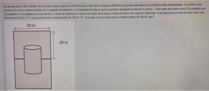 Problemas De Fundicion Y Laminado Materia Manufacturaproblemas De Funcion Y Laminado Ayuda Problemas De Funcion Y Lam 2
