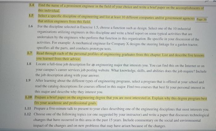 I Need Help With Those Four Questions I Highlight Them Please I Really Need It As Soon As Posible Is Chapter 1 The Engin 1