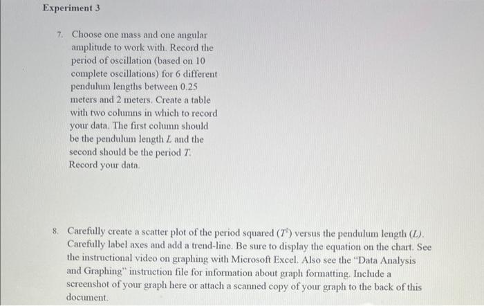 A Simple Pendulum Takes The Same Amount Of Time To Complete Each Cycle Of Its Motion When Considering What Could Affect 7