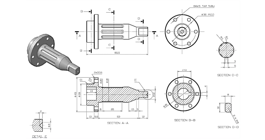 Solidworks Based On The Project Model The Part With The Solidworks Software And Save The File Sldprt After Projecti 1