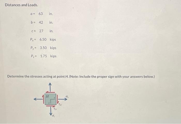 A Pipe With An Outside Diameter Of 7 0 In And A Wall Thickness Of 0 250 In Is Subjected To The Loads Shown In The Figu 2