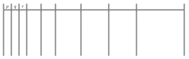 Question 1 Write The Truth Table For The Proposition R Q P R Show All Intermediate Columns Is The Propositio 1