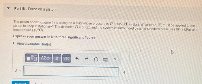 Learning Goal To Understand The Difference Between Absolute And Gage Pressure Pressure Can Be Specified In Two Differen 2