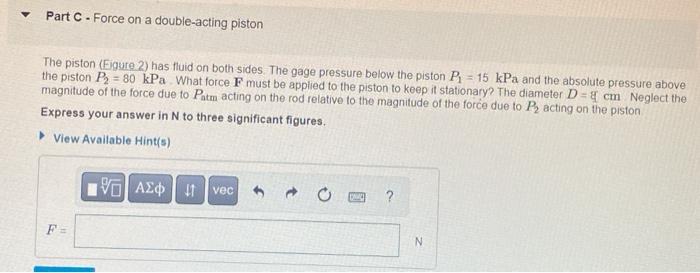 Learning Goal To Understand The Difference Between Absolute And Gage Pressure Pressure Can Be Specified In Two Differen 3