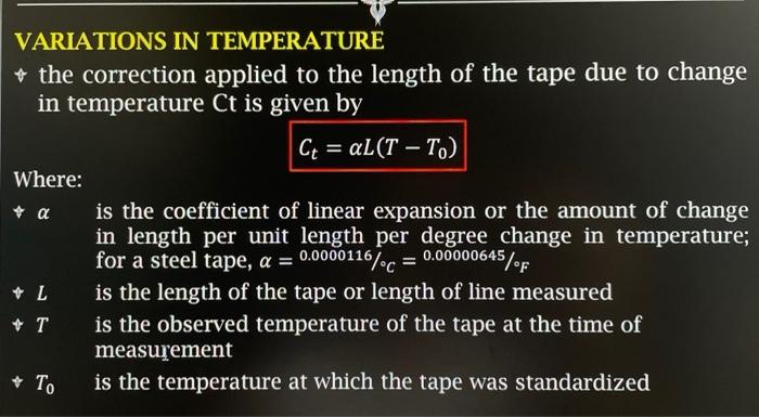 Create A Matlab Script That Solves The Tape Correction Due To Temperature The Input Parameters Are The Nominal And Meas 1