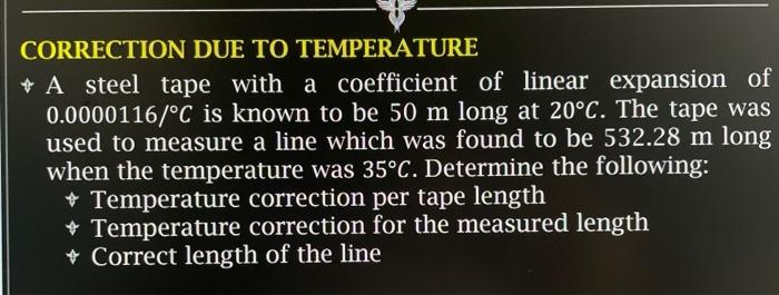 Create A Matlab Script That Solves The Tape Correction Due To Temperature The Input Parameters Are The Nominal And Meas 2