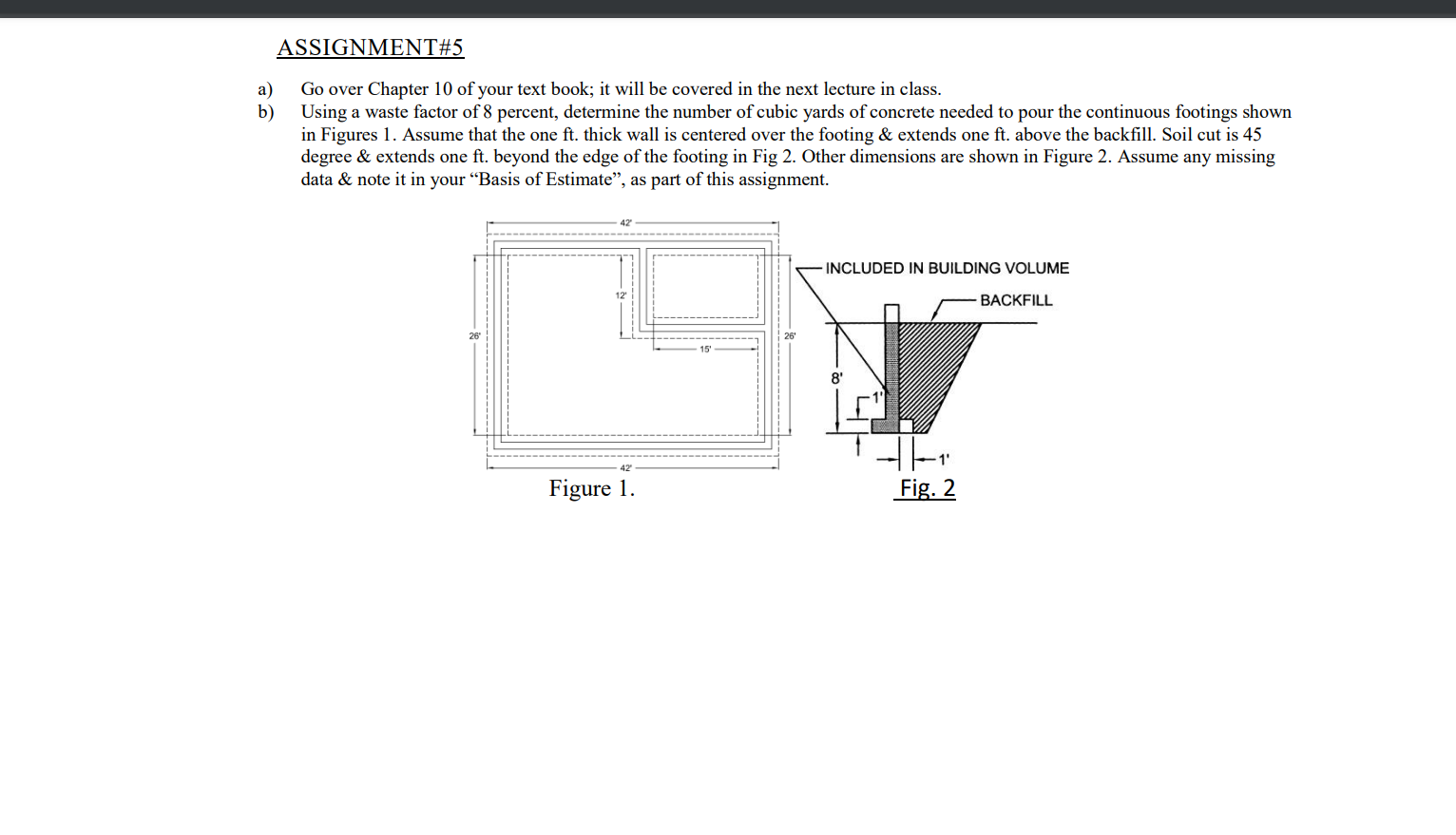 A B Assignment 5 Go Over Chapter 10 Of Your Text Book It Will Be Covered In The Next Lecture In Class Using A Waste 1
