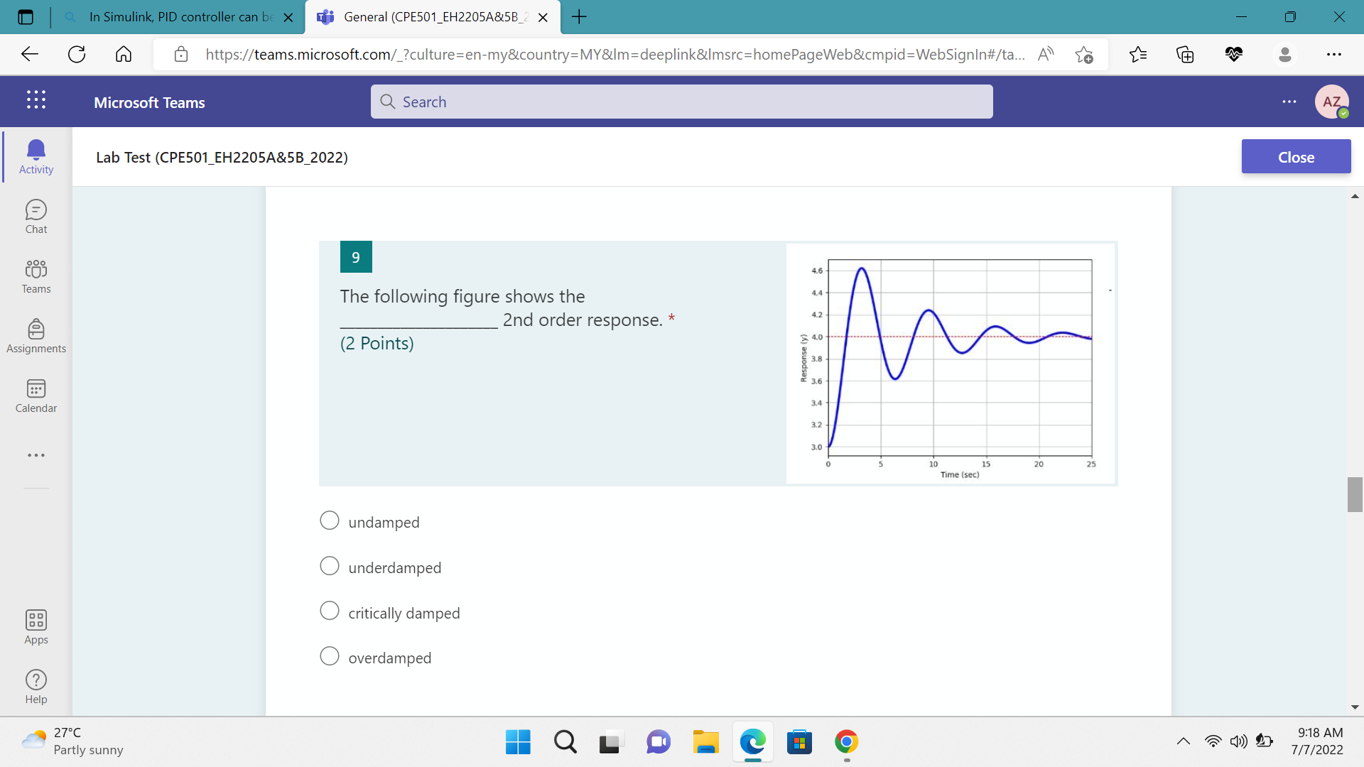 A Activity Chat Ooo O Teams Assignments Calendar Do 00 Apps Help In Simulink Pid Controller Can Be X Microsoft T 1