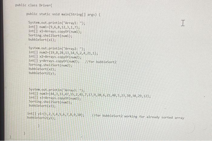 1 The Shell Sort Invented By Dr Donald Shell Is A Variation Of The Bubble Exchange Sort Instead Of Comparing Adjace 6