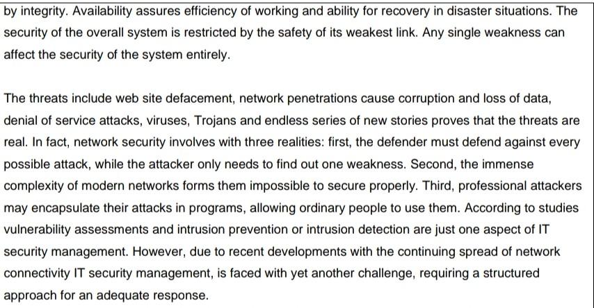 With Computer Systems Increasingly Under Attack Information Security Is More Serious In User Views Security Protects C 2
