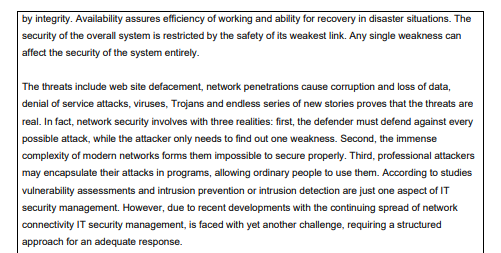 Study The Scenario And Complete The Question S That Follow With Computer Systems Increasingly Under Attack Informatio 2